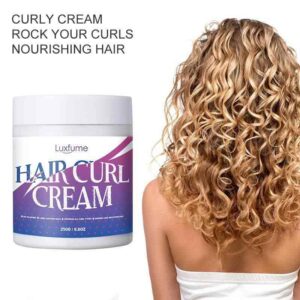 Hair curl cream