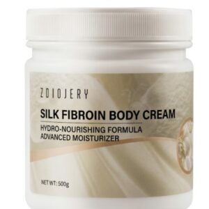 Silk fibroin body cream